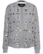 By Malene Birger Prospera Embellished Bomber Jacket - Lyst