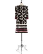 Eliza J Geo Dot Shift Dress - Lyst