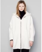 Pull&Bear Oversized Hooded Coat - Lyst