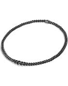 David Yurman Petite Pavé Curb Chain Necklace With Diamonds - Lyst