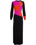 Roksanda Long Sleeve Silk Dress - Lyst