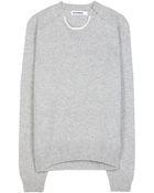 Jil Sander Wool And Cashmere-Blend Sweater - Lyst