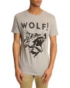 Diesel Kesar Wolf Grey Marl Short-Sleeved T-Shirt - Lyst