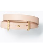 Ann Taylor Iconic Leather Wrap Bracelet - Lyst
