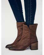 Free People Womens Warddell Ankle Boot - Lyst