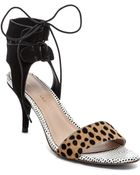 Loeffler Randall Ambrose Calf Hair Sandal - Lyst