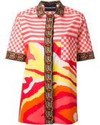 Marco Bologna Multi Pattern Blouse - Lyst