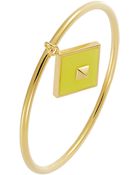 Trina Turk Bangle Bracelet With Charm - Lyst