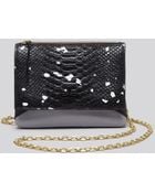 Pour La Victoire Crossbody - Noemi Mini Snake-embossed - Lyst