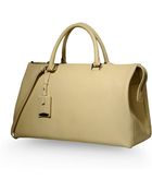 Jil Sander Large Leather Bag - Lyst