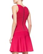Milly Knit Fit-&-Flare Sleeveless Dress - Lyst