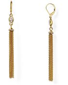 Carolee Monaco Moments Linear Tassel Earrings - Lyst