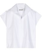 Balenciaga Cotton Piqué Top - Lyst