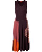 Missoni Cashmere Geometric Print Dress - Lyst