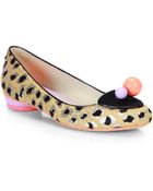 Sophia Webster Millie Calf Hair Loafers - Lyst