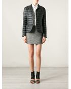 Aspesi Feather Down Blazer Design Jacket - Lyst