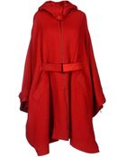 Mm6 By Maison Martin Margiela Coat - Lyst