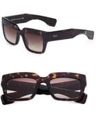 Prada Poeme Tortoise-Print Square Sunglasses - Lyst