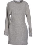 T By Alexander Wang Short Dress - Lyst
