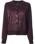 Marc Jacobs Floral Lace Cardigan - Lyst