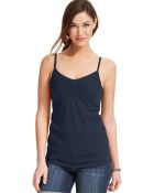 Tommy Hilfiger Spaghettistrap Pleated Tank Top - Lyst