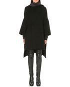 Rick Owens Cashmere Cape - Lyst