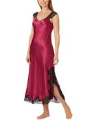 Oscar de la Renta Long Charmeuse Nightgown - Lyst