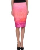 Elie Tahari Knee Length Skirt - Lyst