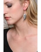 Femme Metale Jewelry Angel Wing Earrings - Lyst