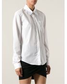 Acne Studios Poplin Shirt - Lyst