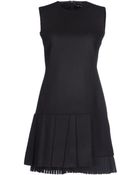 Neil Barrett Short Dress - Lyst