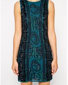 Asos Embellished Cable Body-Conscious Dress - Lyst