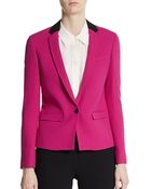 Costume National Wool Single-Button Skinny Blazer - Lyst