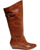 Steven By Steve Madden Inntense Wedge Boots - Lyst
