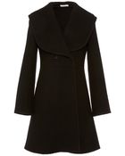 J.W. Anderson Double Face Duffle Wool Oversize Collar Coat - Lyst