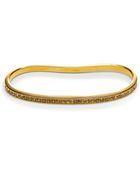 Fallon Gold-Plated And Crystal Pave Palm Cuff Bracelet - Lyst