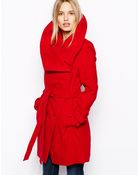 Oasis Tokyo Cowl Coat - Lyst