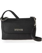 Kenneth Cole Reaction Black Contemporary Chain Mini Crossbody - Lyst