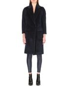 Whistles Julia Textured Long Coat - Lyst