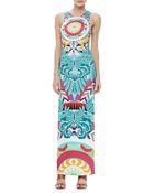 Mara Hoffman Printed Column Maxi Dress - Lyst