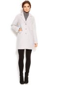 Calvin Klein Wool-Blend Single-Breasted Walker Coat - Lyst