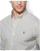 Polo Ralph Lauren Checked Poplin Shirt - Lyst