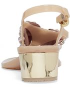 Enzo Angiolini Aiza Jelly Thong Sandals - Lyst