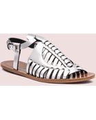 Proenza Schouler Woven Leather Sandal - Lyst