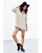 BDG Ultimate Cable-Knit Sweater - Lyst