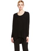 Donna Karan New York Cashmere Poncho Top - Lyst