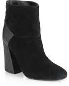 See By ChloƩ Suede & Leather Ankle Boots - Lyst
