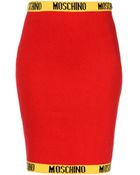 Moschino Knee Length Skirt - Lyst