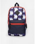 Asos Printed Backpack - Lyst
