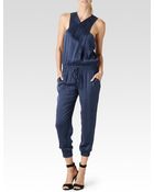 Paige Garland Jumpsuit - Dark Ink Blue - Lyst